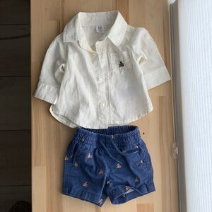 Gap baby bear 2 piece outfit
